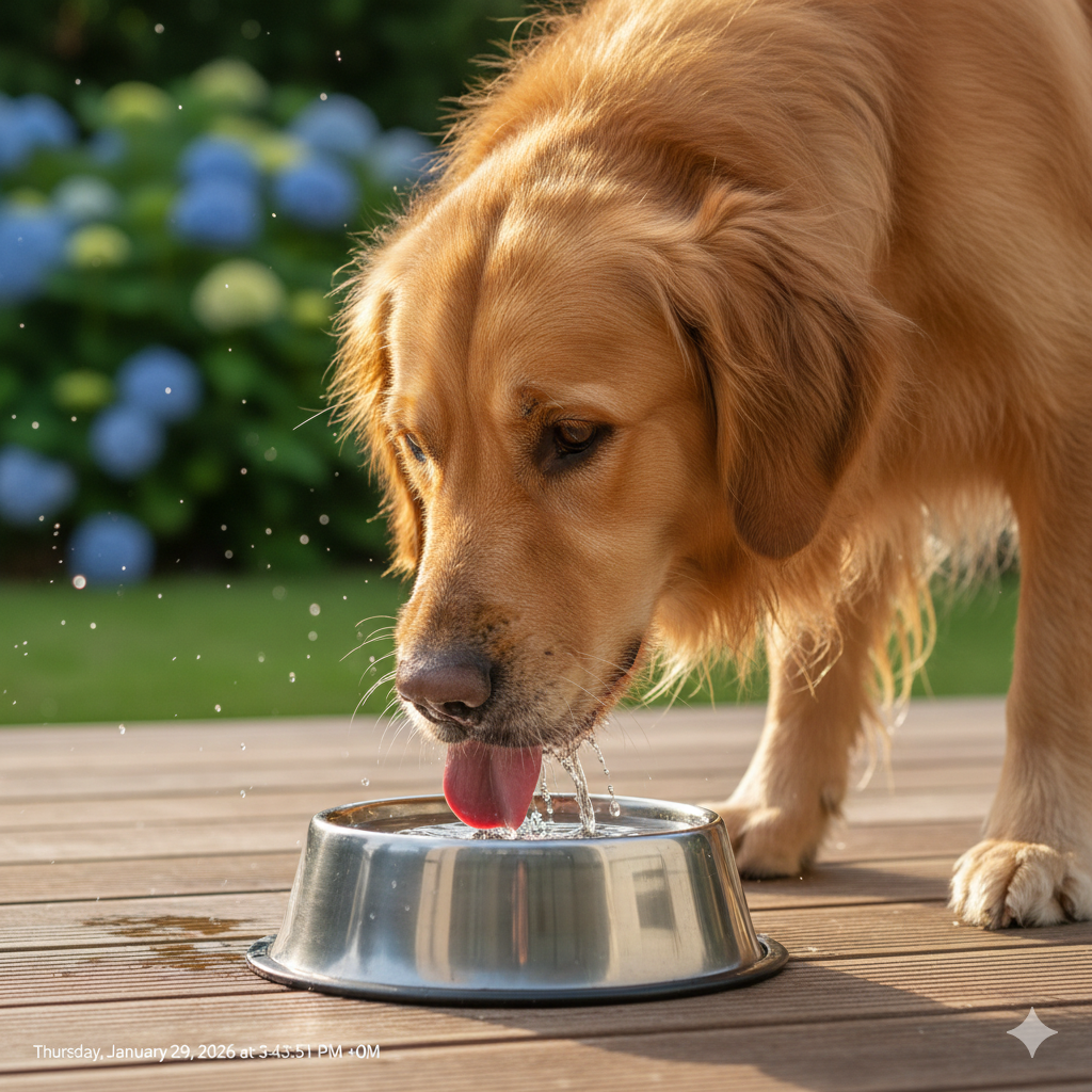 Köpekler İçin Su Tüketimi Önemi ve Miktarı