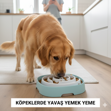Köpeklerde Yavaş Yemek Yeme: Hızlı Yiyen Köpekler İçin Çözümler