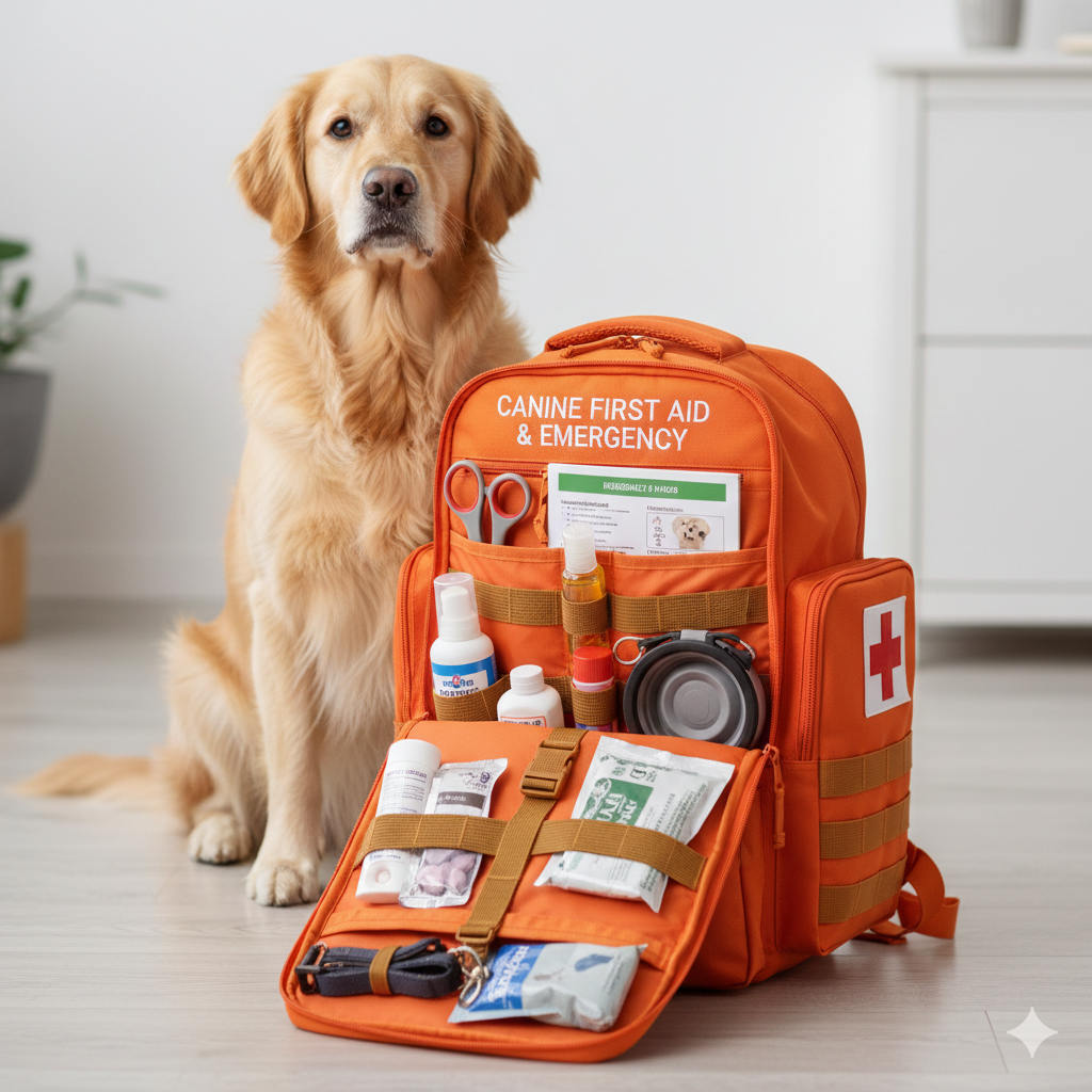 Köpeklerin Acil Durum Çantası İçinde Neler Olmalı?